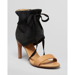 🎉NWT🎉 See by Chloe Cuffed Black and Leather Heel